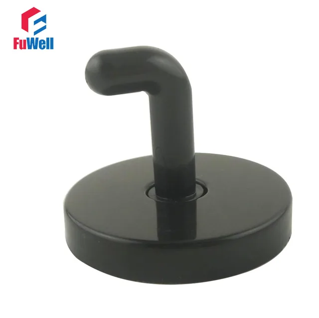 10pcs Black Plastic Coat Hooks Kitchen Hanger Storage Holders for