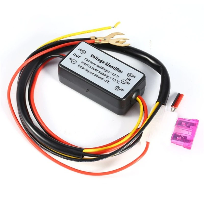 

DRL Controller Auto Car LED Daytime Running Light Relay Harness Dimmer On/Off 12-18V Fog Light Controller