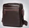 Bostanten 100% Genuine Real Leather cowhide Shoulder leisure men's bag business messenger portable briefcase Laptop Casual Purse ► Photo 3/6