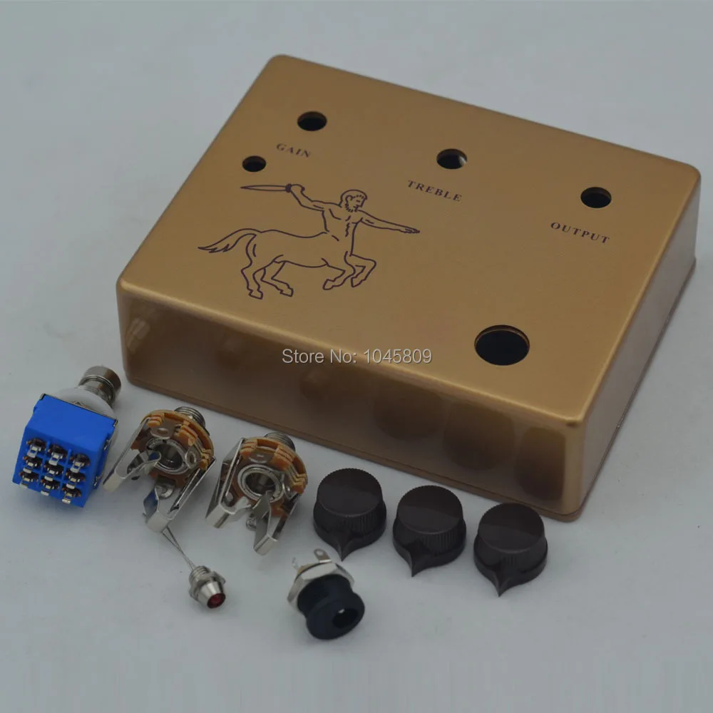 Diy Guitar Effect Pedal Ttone Klon Guitar Pedals Aluminum Pedals Box Foot Pedal Switch Interface
