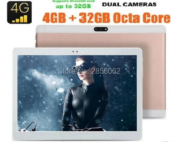 Free Shipping 10 inch tablet Octa Core 3G 4G FDD LTE GPS Android 6 0 4GB