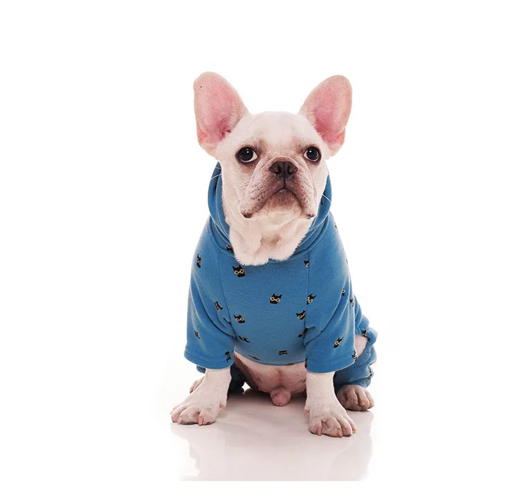 Теплая зимняя одежда для собак, комбинезон для чихуахуа, пуделя, шнауцера, мопса, французская одежда для бульдога, Пижама для маленьких собак, костюм
