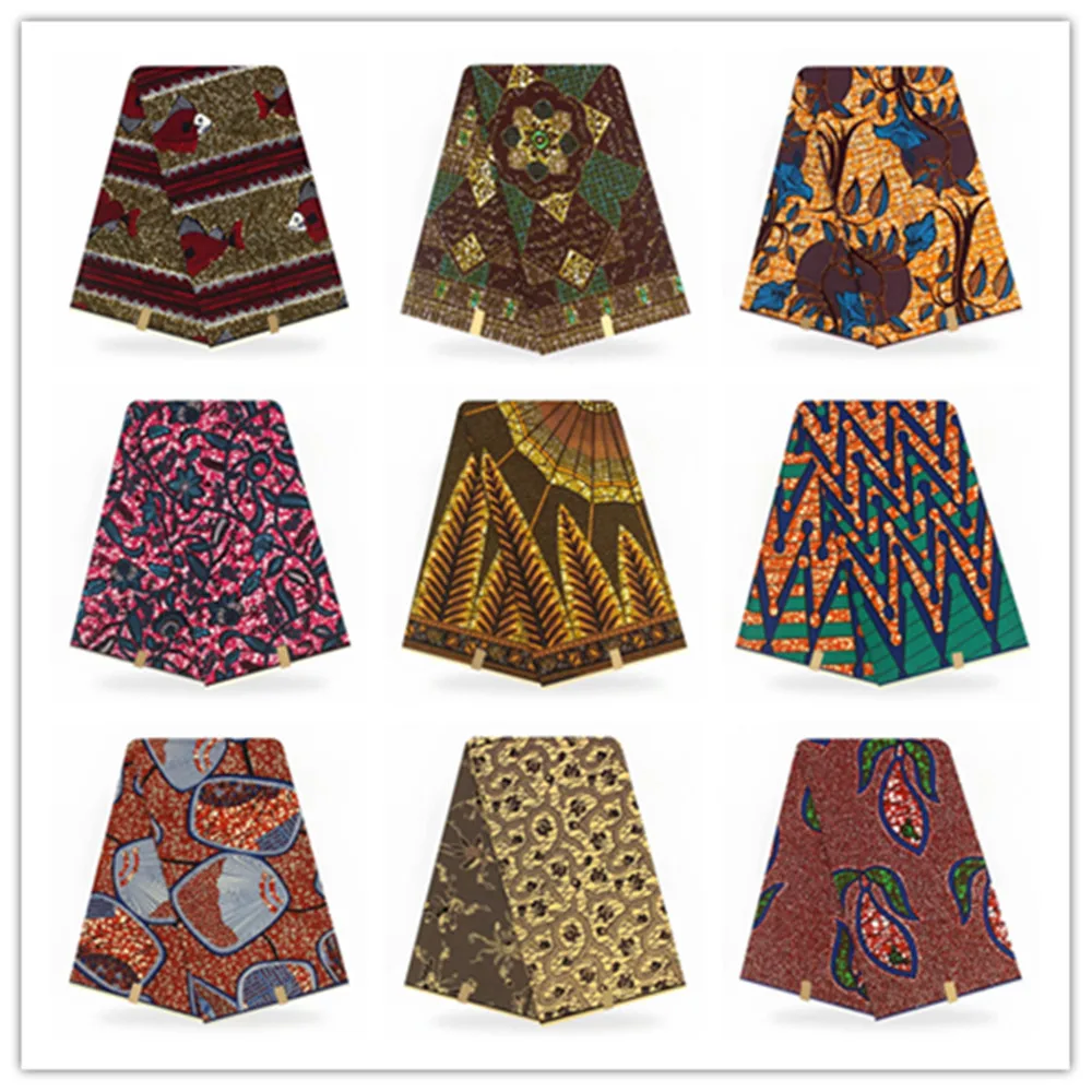 

veritable wax hollandais guaranteed real dutch wax high quality pagne super wax hollandais african ankara sewing fabric YG19