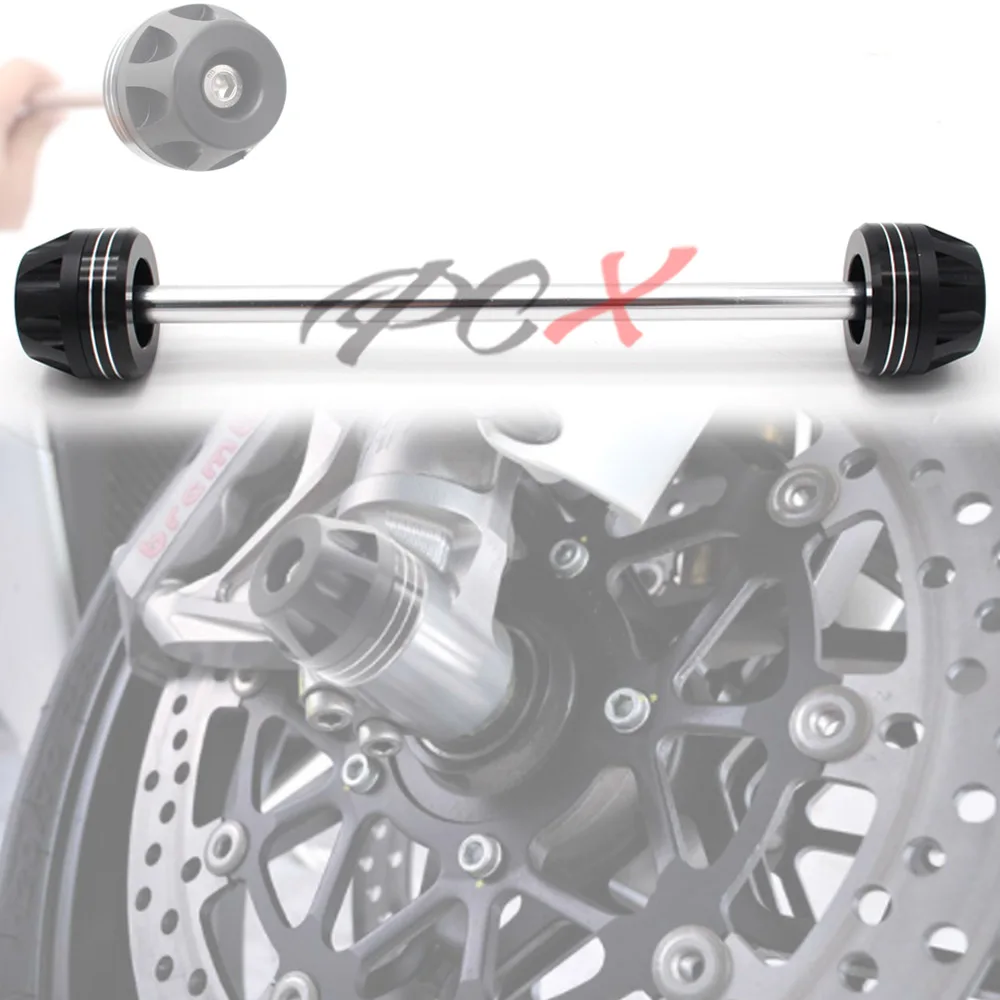 For KAWASAKI ZX-6R ZX6R NINJA 2003-2006 04 05 Motorcycle Front Axle Fork Wheel Protector Sliders Falling Protection | Автомобили и