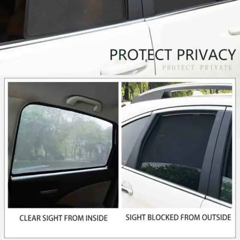 6Pcs Windows Sunshade UV Protection Mesh Block Visor Fit For Honda Odyssey