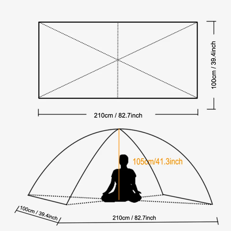 Lightweight Portable Sun Shelter Beach Tent Summer Outdoor Garden Sun Awning Shade Canopy Easy Setup Camping Fishing Hiking