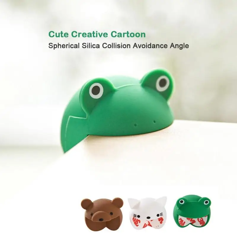 

2pcs Safety Table Corner Protector Cute Animal Security Edge Corner Guards Cartoon Animal Shape Anti-Collision Table Conner Cove