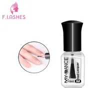 6 мл Прозрачный водостойкий гель для ногтей на водной основе, нетоксичный лак для ногтей для укрепления сухого гель-лака, Гель-лак