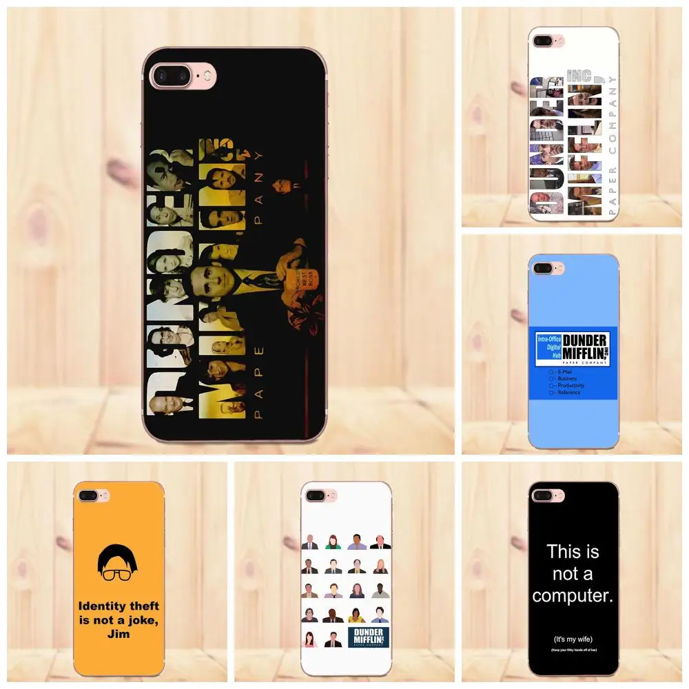 Чехол для телефона из ТПУ Maerknon dander Mifflin Moto G G2 G3 HTC Desire 530 626 628 630 816 820 One A9 M7 M8 M9 M10 E9 Plus