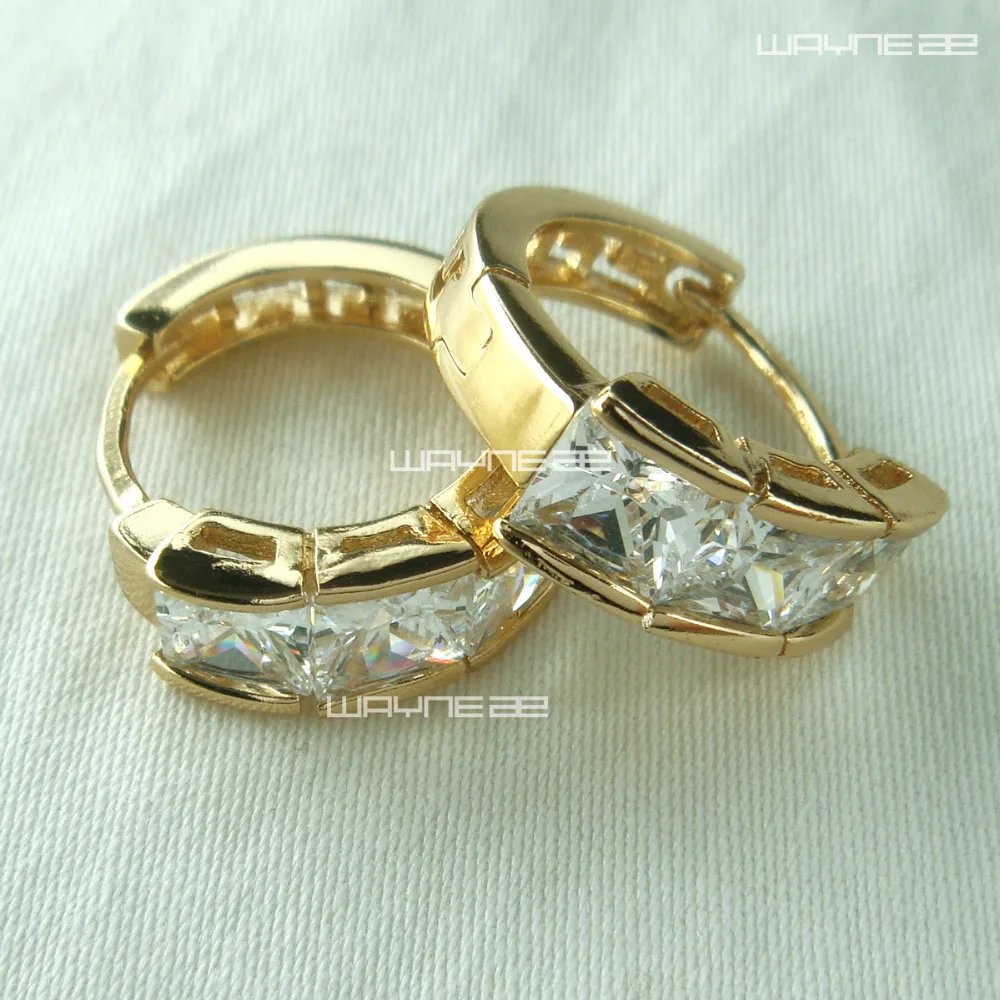 

classic 13mm Diameter Hoop Earrings e177