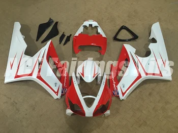 

3Gifts New Injection Mold ABS Motorcycle Fairings Kit Fit for Triumph Daytona 675R 2006 2007 2008 675 06 07 08 custom red white