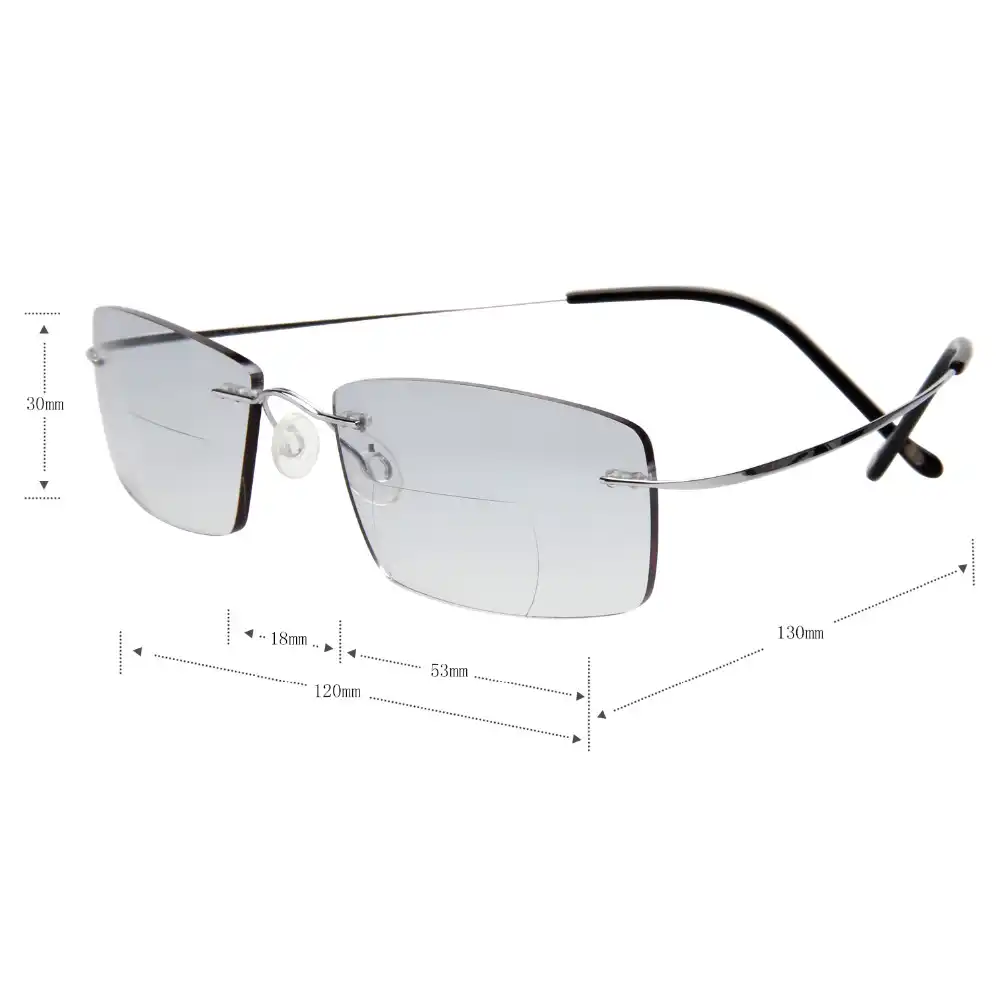 designer bifocal reading glasses