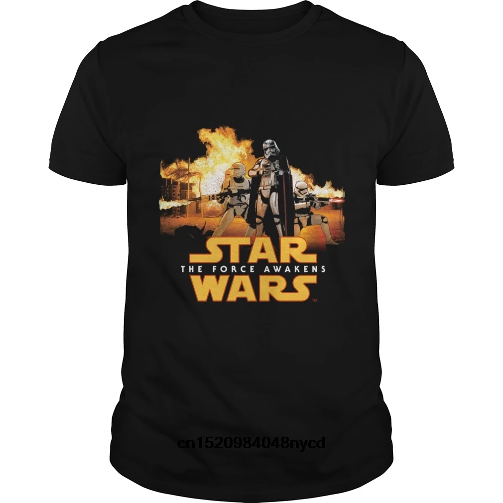 Возьмите Забавные футболки Captain Phasma войны 2018 модная футболка мужская | Мужская