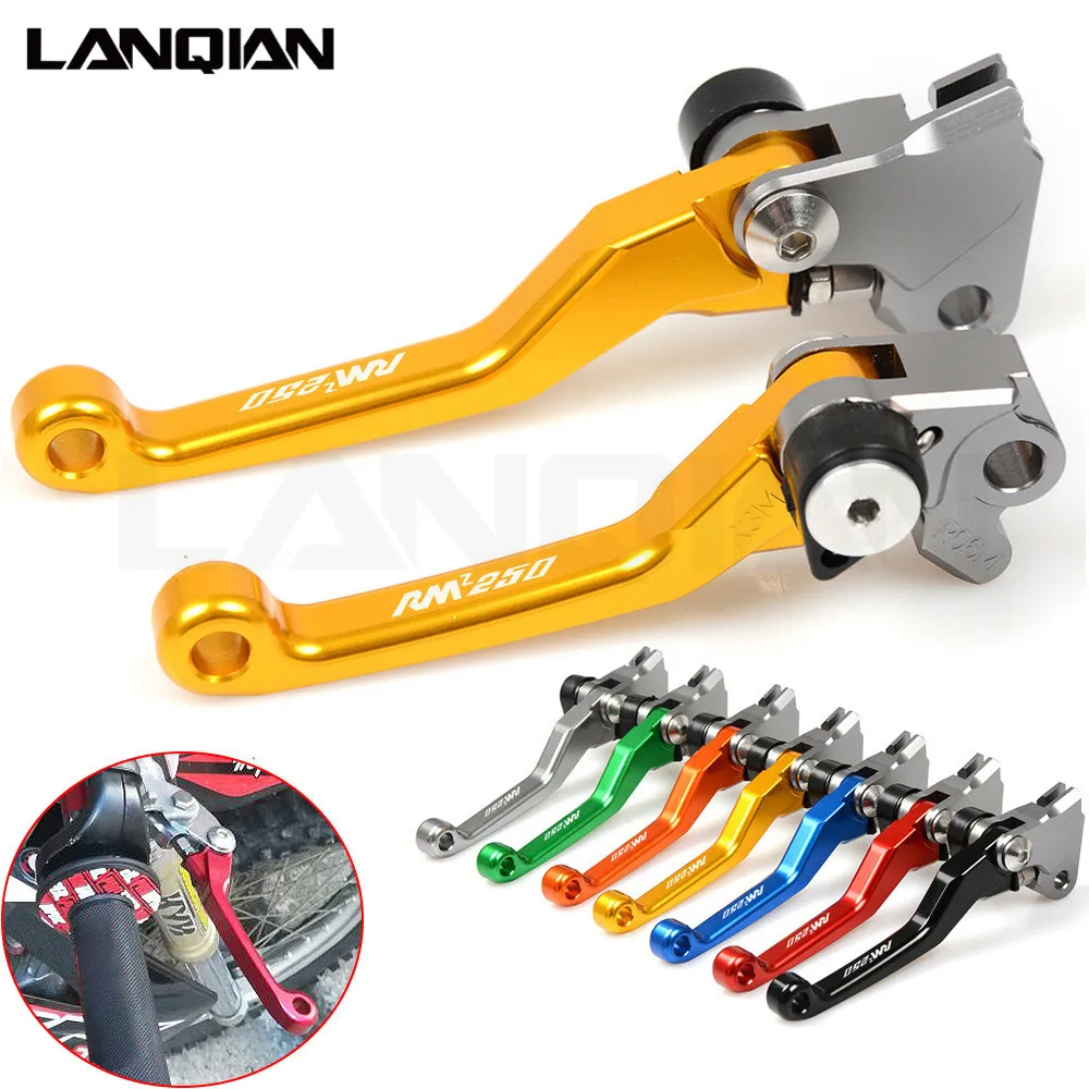 CNC For SUZUKI RMZ 250 2007-2017 Motorcycle Brake Clutch Lever Dirt bike Pivot Lever RMZ250 07-17 2008 2009 2010 Handle Levers CNC For SUZUKI RMZ 250 2007-2017 Motorcycle Brake Clutch Lever Dirt bike Pivot Lever RMZ250 07-17 2008 2009 2010 Handle Levers