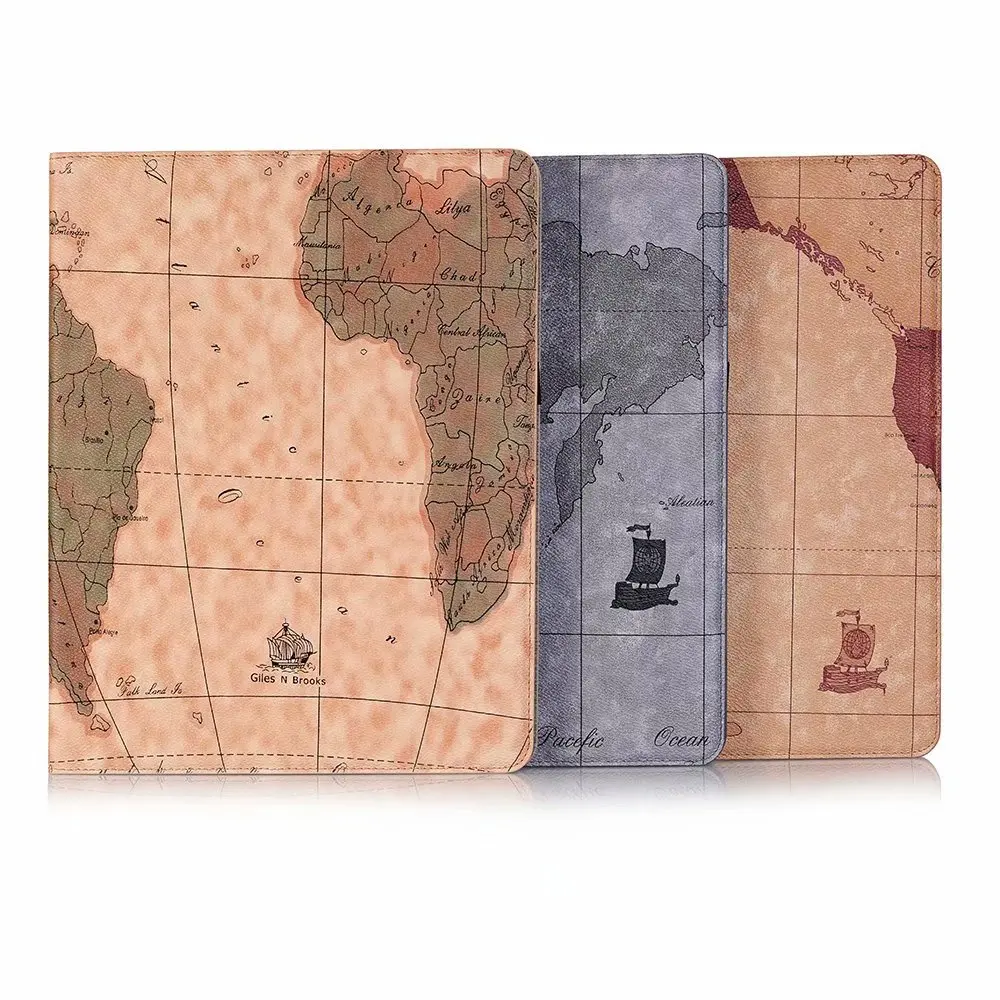 Чехол для Apple iPad Pro 12,9 планшет модный ретро 3 узора чехол искусственная кожа и пластик откидная задняя крышка-подставка Funda+ ручка