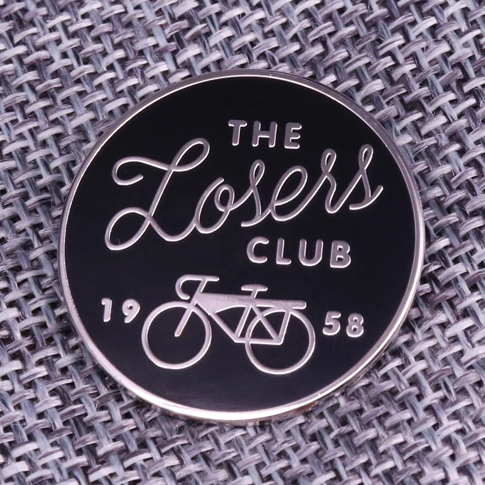 

The Losers Club Stephen King Pennywise We All Float Down Here Pin Badge