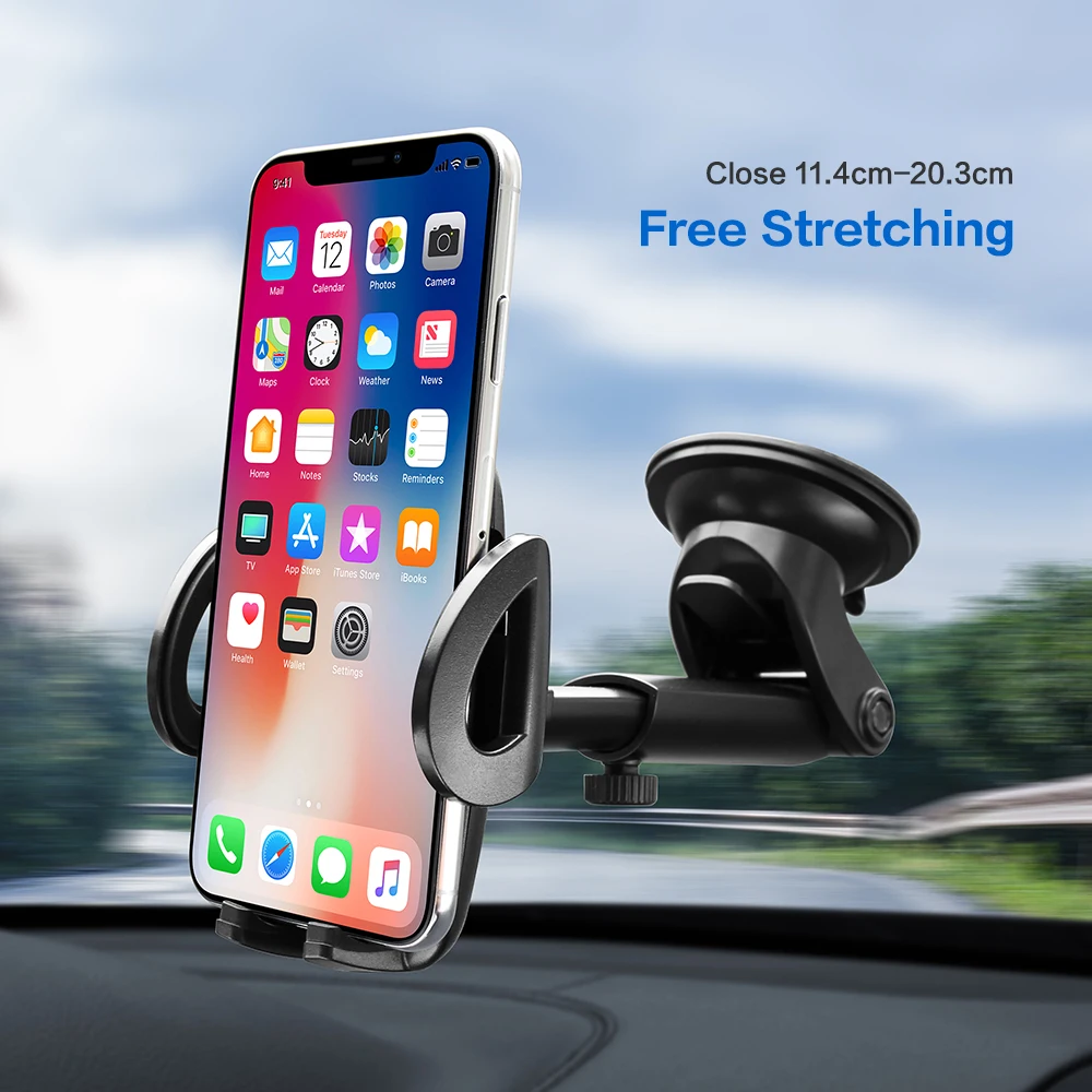 FLOVEME Windschutzscheibe Auto Telefon Halter Air Halterung Auto Halter Universal Für iPhone X 7 Sa