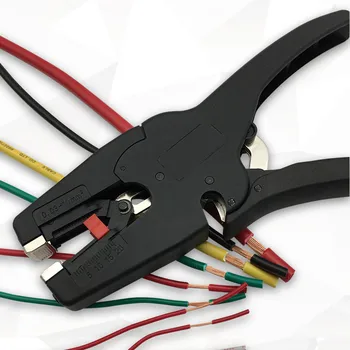 

Self-Adjusting insulation pliers Wire Stripper range 0.03-10mm2 stripping Cutter Flat Nose Cable stripper