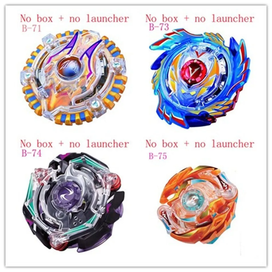 Beyblade взрыв 3056 серии B66 B71 B73 B74 B75 B79 B92 B97 B100 B102 B103 из металла Funsion 4d лаунчер товар отправляется без коробки механизм