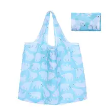 Милые леди складная корзина для мусора экологический многоразовый сумка для покупок, большая Ёмкость хранения Организатор