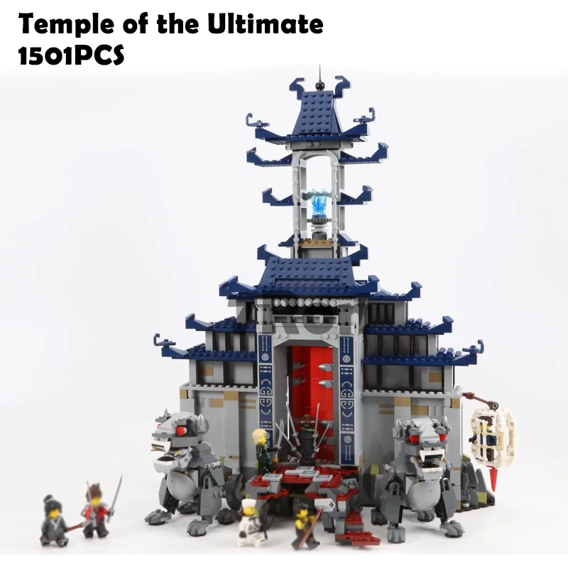 

Compatible with Lego 70617 Building Blocks Ninjago Temple of the Ultimate Ultimate Weapon Bricks Ninja Movie Model Kids Toys