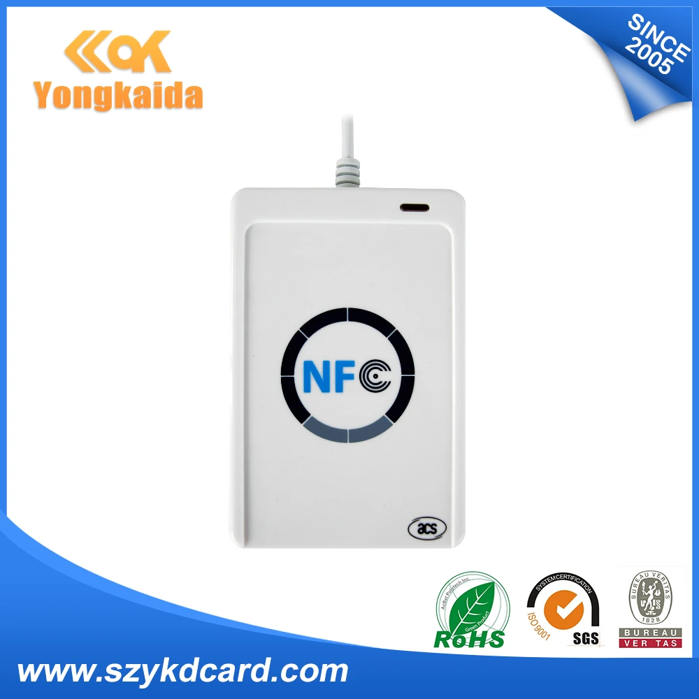 13,56 МГц ACR122U ПК-связаны с бесконтактным смарт-картом/Писатель разработаны USB, rfid-считыватель