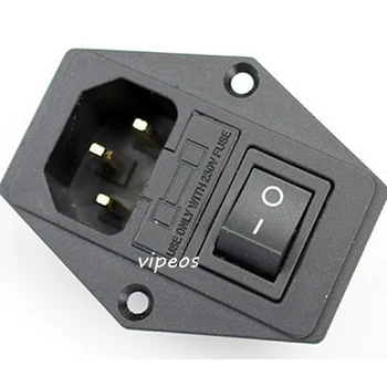 

Aucharm full copper HIFI Gold-plated copper with power socket and fuse seat and power switch free shipping