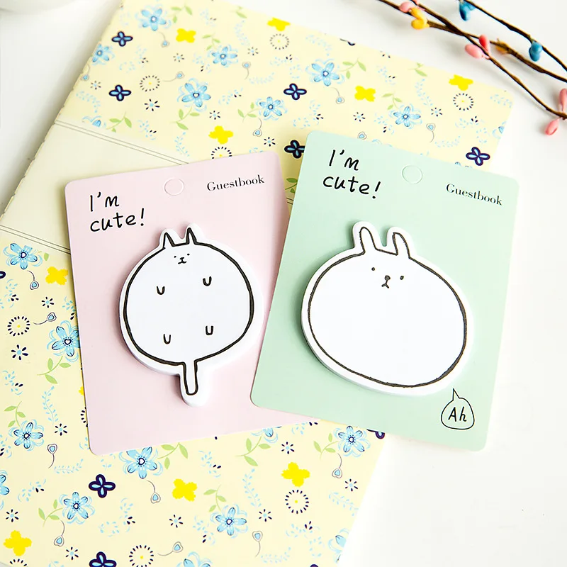 

Creative stationery cute cartoon animal memo note paper N times post message note book