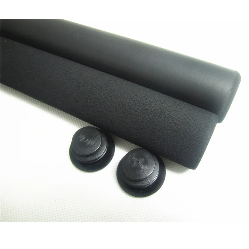 Bicycle Butterfly Handlebar Grip Cycling Shock-absorbing Matte Soft Foam Sponge Grips Handle Bar 50CM Black Travel Bike PA0104 (5)