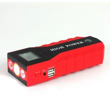 Внешний аккумулятор Super power Car Jump Starter Портативный 12 В умный дисплей пусковое устройство для бензинового автомобиля батарея бустер зарядное устройство