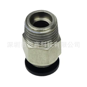 

2000pcs Push In Quick Release Fitting Connector 3D Printer Tube Connectors For 3D-V6 PC4-M10 Straight Teflon Tube