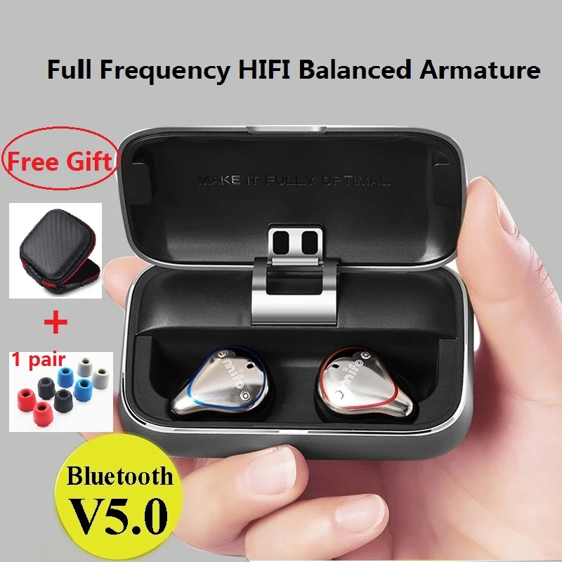 Новые наушники Mifo O5 True wisles Bluetooth 5 0 мини невидимые IPX7 водонепроницаемые
