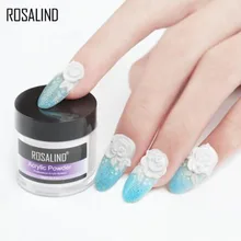 ROSALIND лак для ногтей украшения для ногтей кристалл маникюрный набор профессиональные ногти три цвета на выбор