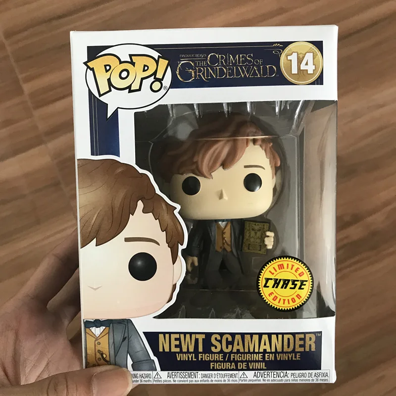 Эксклюзивный Funko pop официальный с фантастическими животными-NEWT SCAMANDER #14 Виниловая