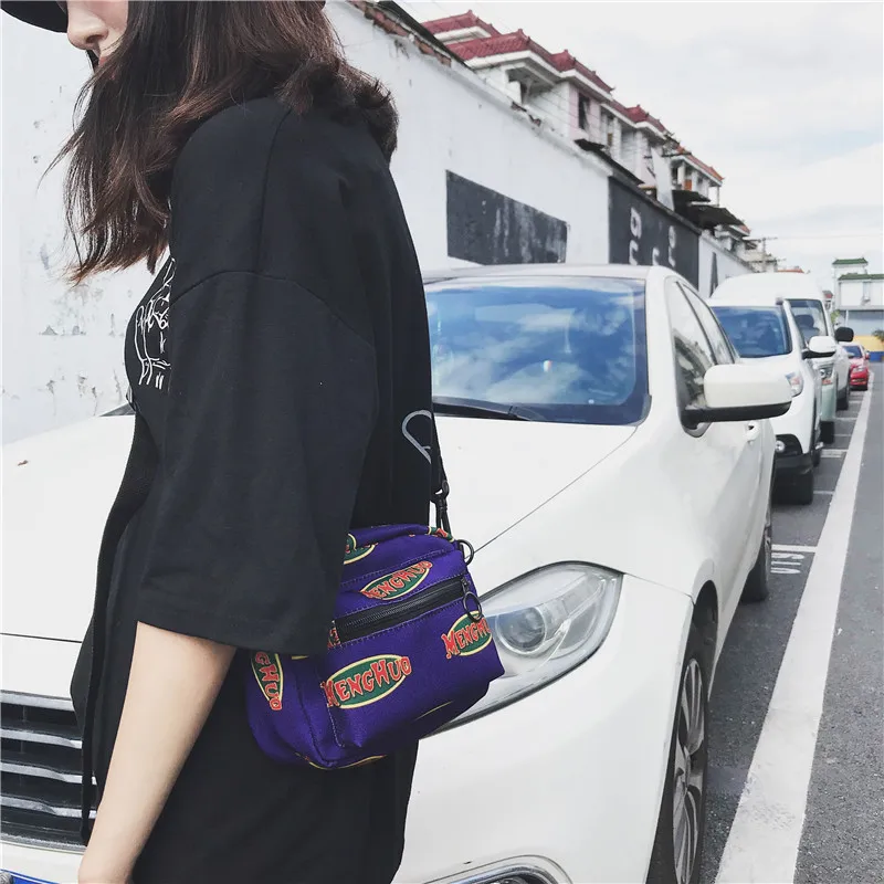 Menghuo Casual Letter Women Shoulder Bags Waterproof Nylon Female Handbags Girls Messenger Bags Small Crossbody Women Mini BagsIMG_6525