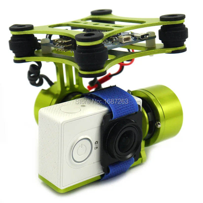 Metal Brushless Gimbal Camera Frame W/Motors And Controller For DJI Phantom Xiaomi Xiaoyi RTF