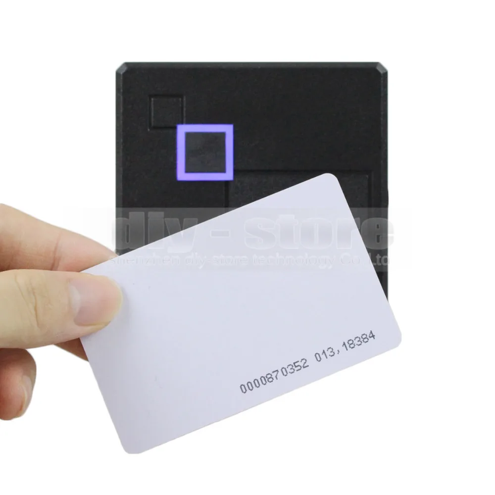 DIYSECUR всепогодный Wiegand 26 125 KHz EM RFID ID Card Reader светодиодный для системы контроля доступа 102A