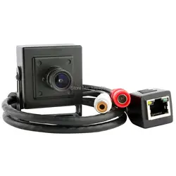 720 P HD ONVIF P2P H.264 Мини POE ip-камера видеонаблюдения 1mp с аудио для дома безопасности