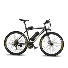 Cyrusher RS600 Road Electric Bike 240W 36V 15HA Lithium Battery 21 Speed 700Cx28C 50CM Carbon Steel Frame with Smart LCD Display