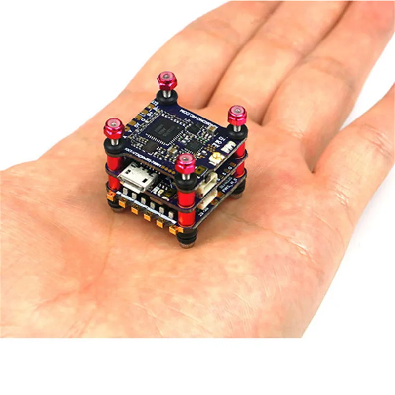 

LDARC / Kingkong 20x20mm Flytower 12A BLheli_S 4 in 1 ESC & Omnibus F4 Flight Controller AIO OSD & 48CH 0/25/100/200mW VTX Parts