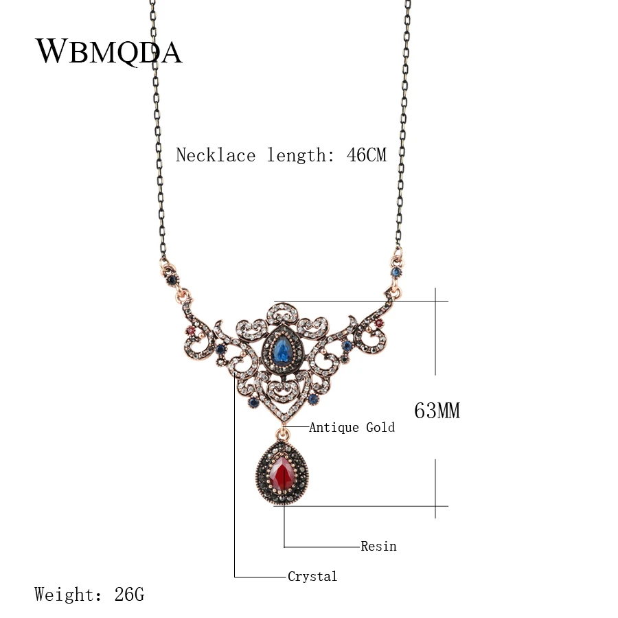 Kinel-Luxury-Turkish-Jewelry-Pendant-Necklace-For-Women-Vintage-Look-Antique-Gold-Geometry-Crystal-Wedding-Jewelry (1)