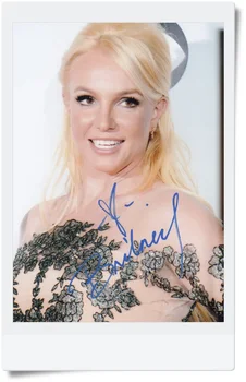 

signed Britney Jean Spears autographed photo 7 inches freeshipping 092017C