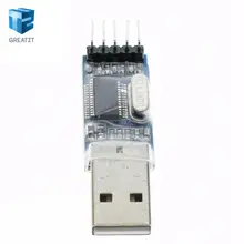 10 шт. USB к TTL/USB-TTL/STC микроконтроллер программист/PL2303 в девять модернизаций пластины с прозрачная крышка