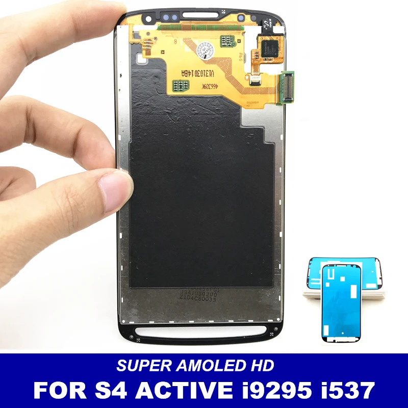 Супер AMOLED LCD Замена для Samsung Galaxy S4 Active i9295 i537 телефон Дисплей кодирующий