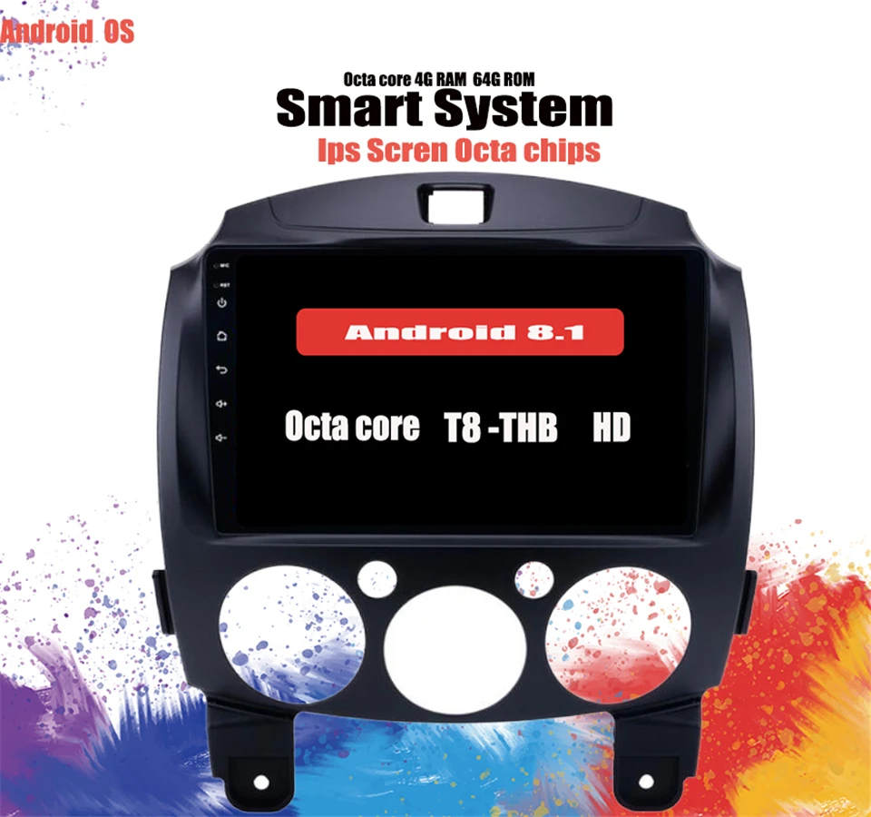 Excellent 4G+32GB Android 9.1 Car DVD GPS Navigation For MAZDA 2 /DE/Third generation 2007-2014 Car Multimedia Player Radio 4G LTE WiFi 4 Excellent 4G+32GB Android 9.1 Car DVD GPS Navigation For MAZDA 2 /DE/Third generation 2007-2014 Car Multimedia Player Radio 4G LTE WiFi 4