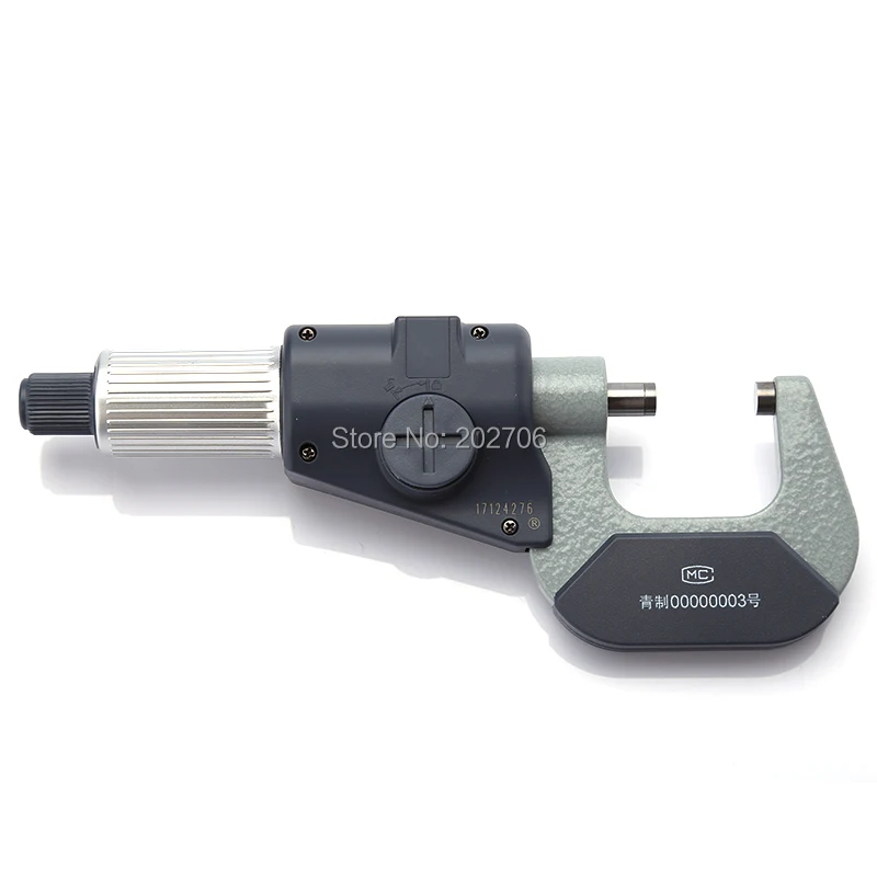 Xibei бренд 0-25 мм 25-50 мм 50-75 мм 75-100 мм электронный наружный микрометр двойные функциональные ключи 0,001 мм цифровой микрометр