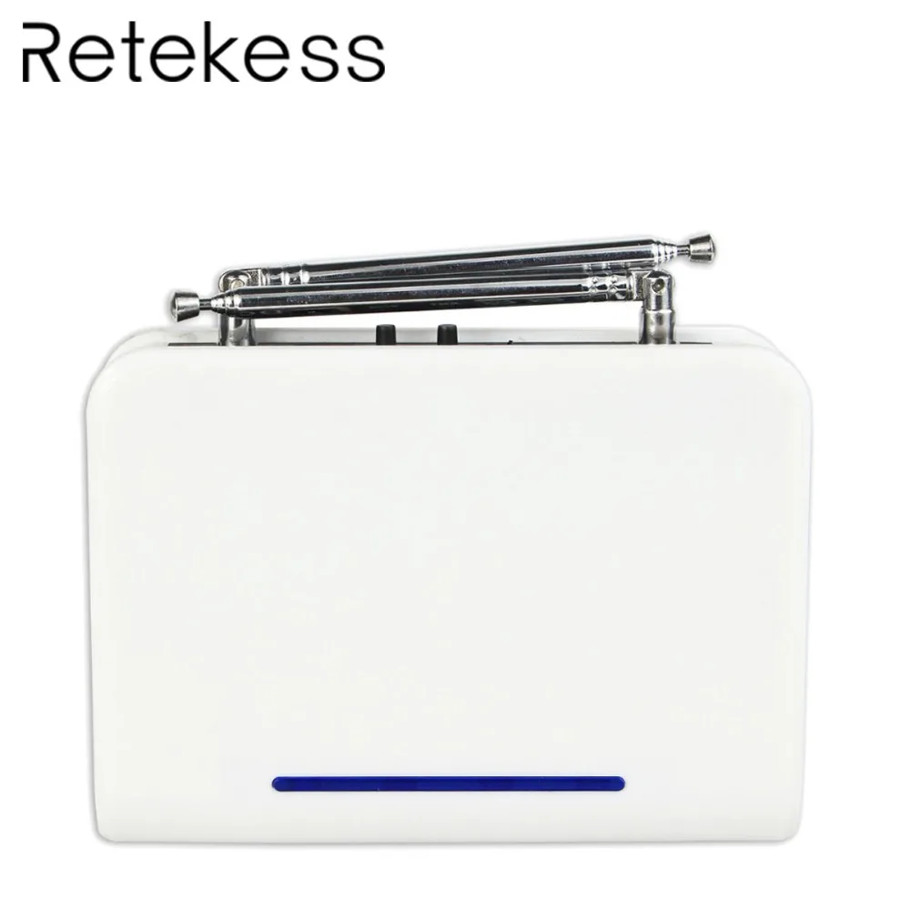 

433MHz White Wireless Repeater Signal Amplifier Learning Code Extender For Call Transmitter Button F3257B