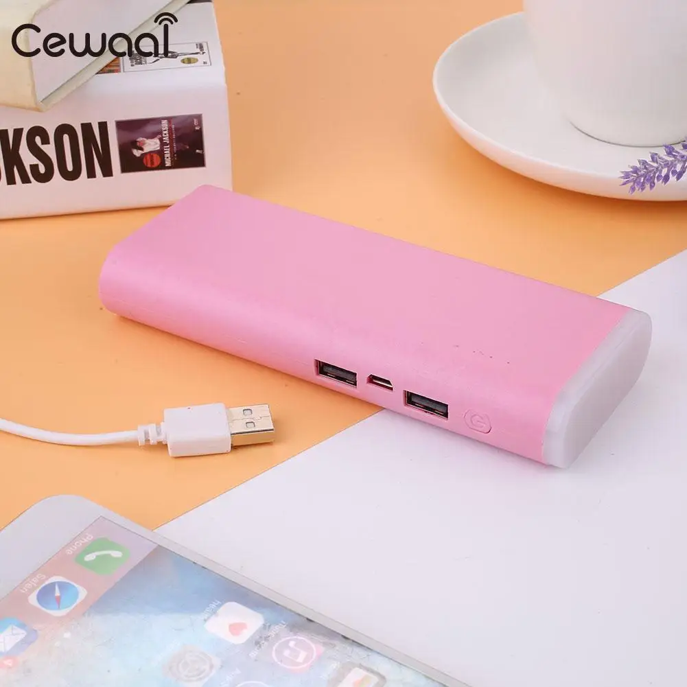 Зарядное устройство пластик для смартфона DIY Батарейный держатель комплект 5X 18650