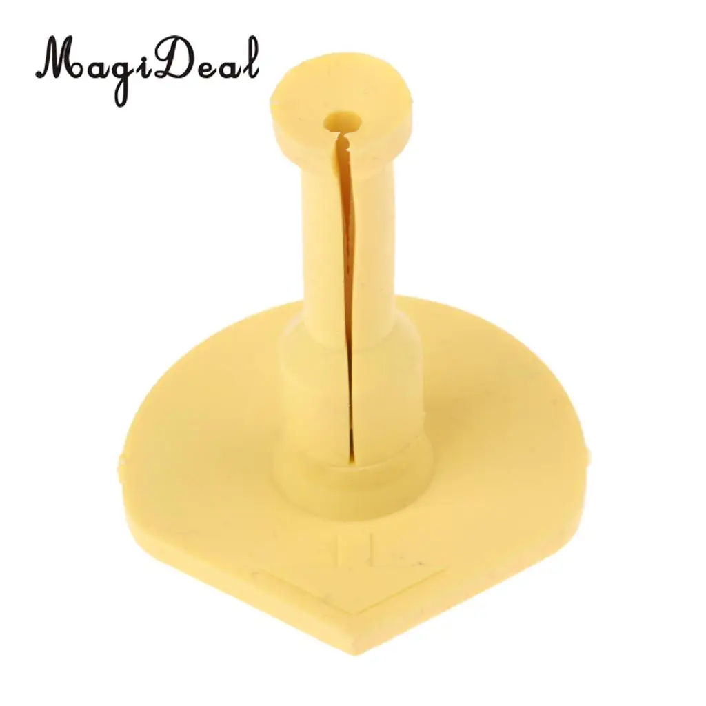 MagiDeal Durable Rubber Golf Tee Holder for Practice & Driving Range Mats (60mm)