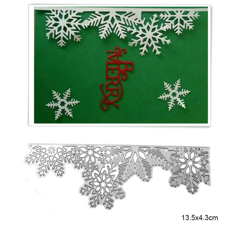 Snowflake Decor Dies scrapbooking New Arrival Metal Cutting 2019 Design Craft For Card Cut Valentine | Дом и сад